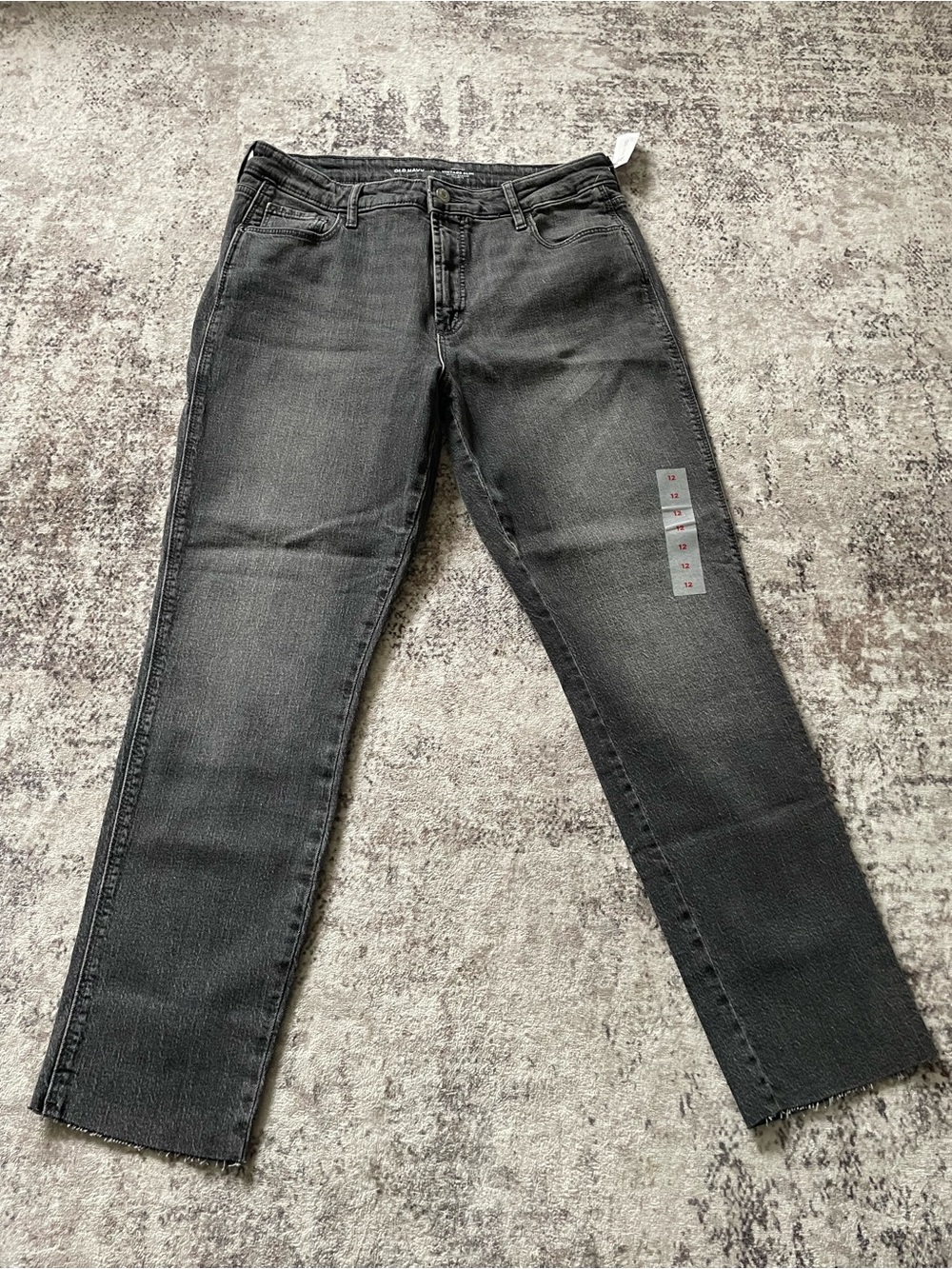 Women’s old navy HIGH RISE
VINTAGE SLIM
SECRET-SMOOTH
POCKETS SIZE 12 jeans